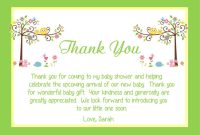 Baby Shower Thank You Cards