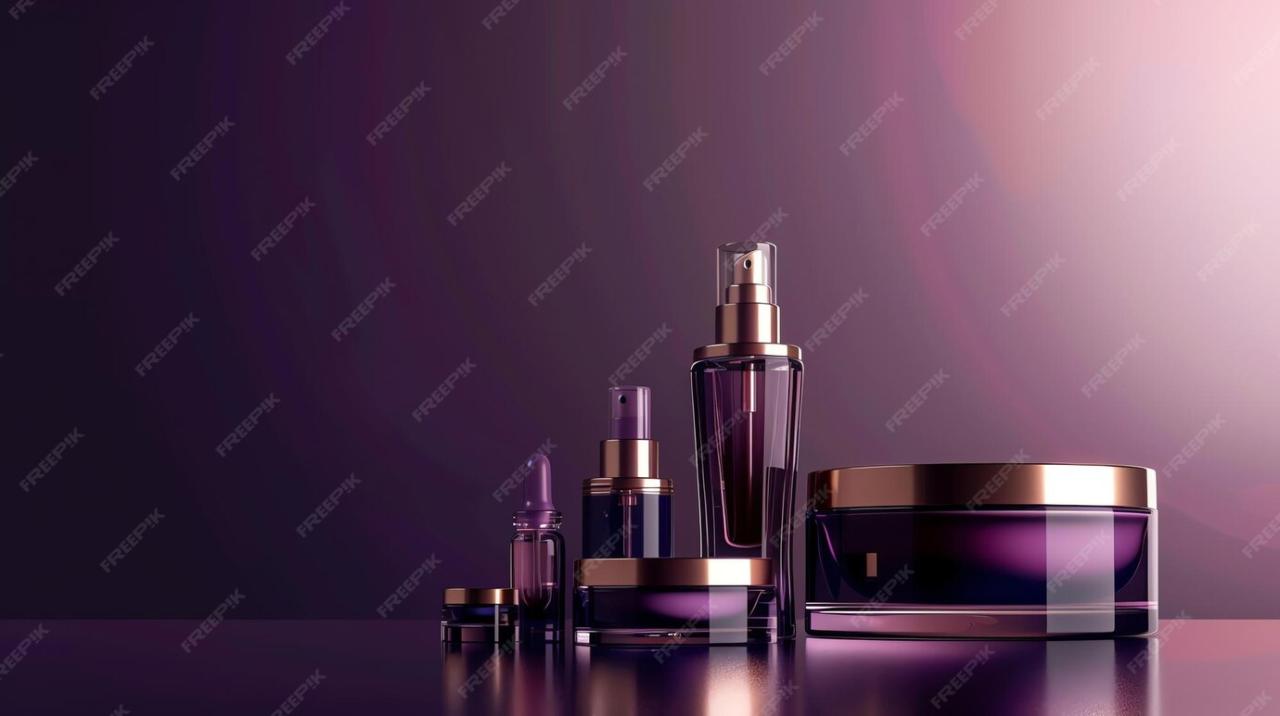 Purple Beauty Products