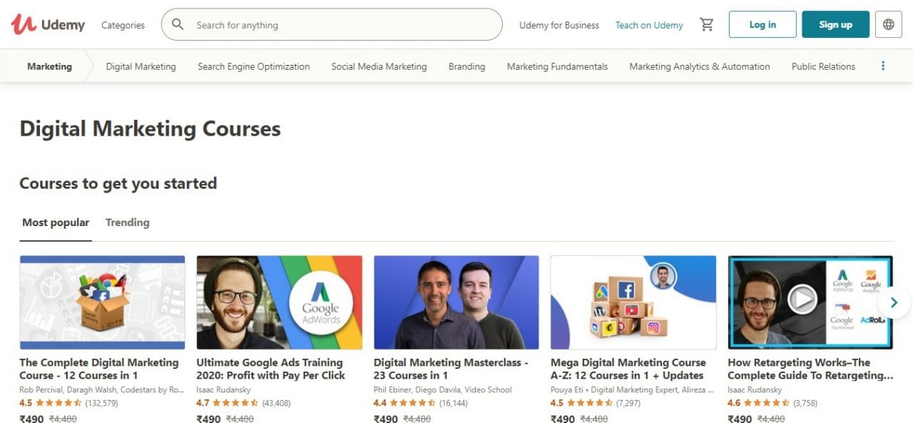 Best Digital Marketing Courses Online