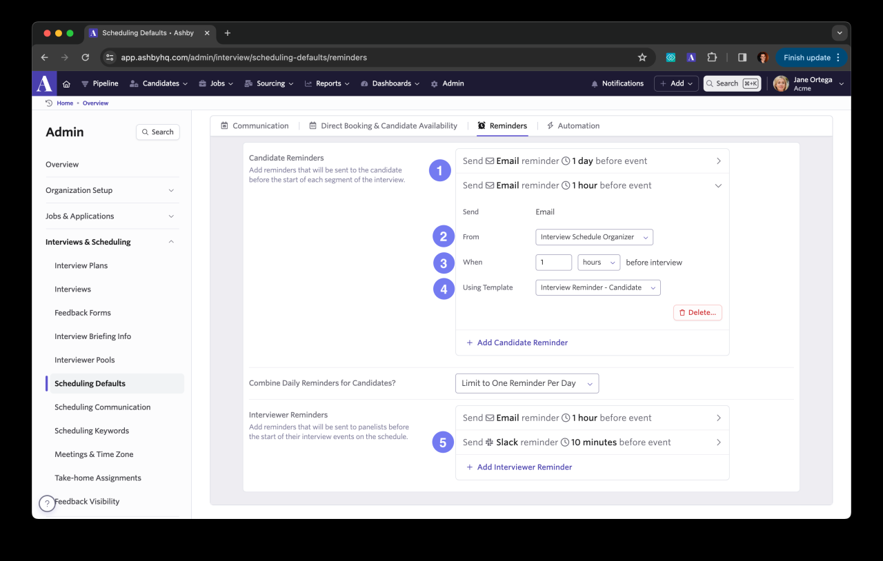 Best Interview Reminders Tools